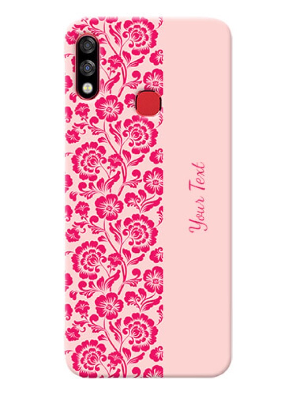 Custom Infinix Hot 7 Pro Phone Back Covers: Attractive Floral Pattern Design