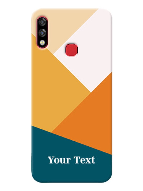 Custom Infinix Hot 7 Pro Custom Phone Cases: Stacked Multi-colour Design
