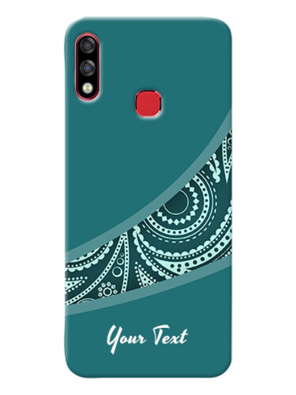 Custom Infinix Hot 7 Pro Custom Phone Covers: semi visible floral Design