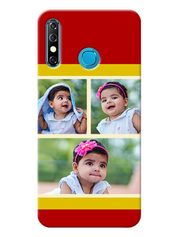 Custom Infinix Hot 8 mobile phone cases: Multiple Pic Upload Design