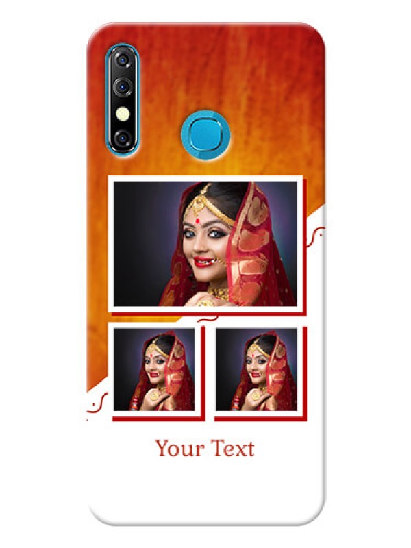 Custom Infinix Hot 8 Personalised Phone Cases: Wedding Memories Design  