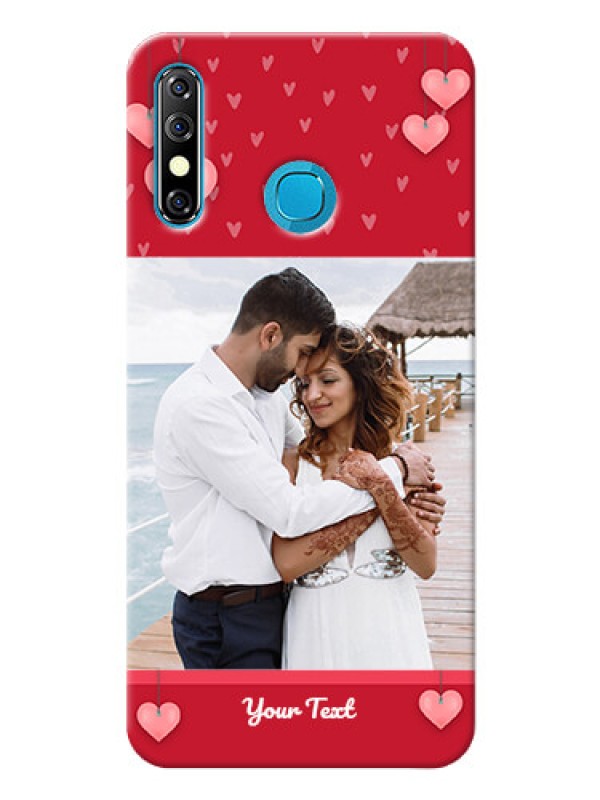 Custom Infinix Hot 8 Mobile Back Covers: Valentines Day Design
