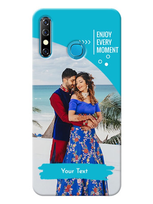 Custom Infinix Hot 8 Personalized Phone Covers: Happy Moment Design