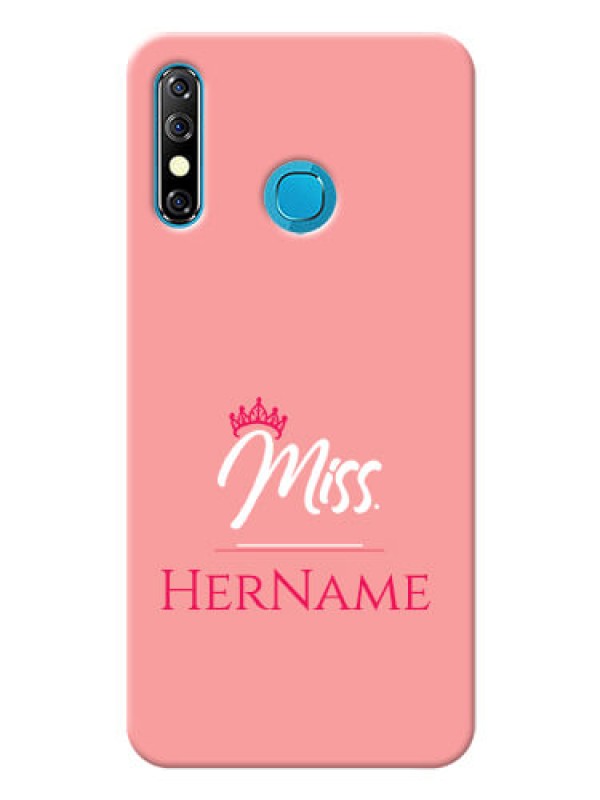 Custom Infinix Hot 8 Custom Phone Case Mrs with Name