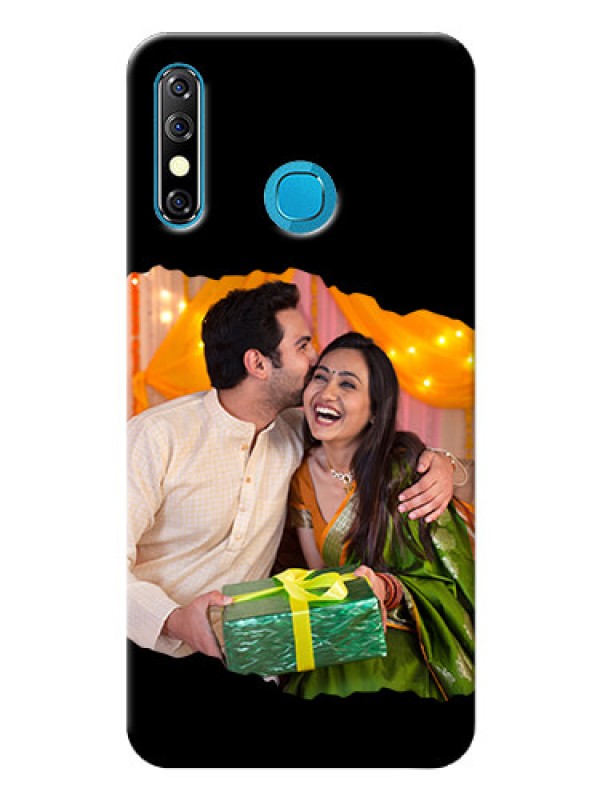 Custom Infinix Hot 8 Custom Phone Covers: Tear-off Design