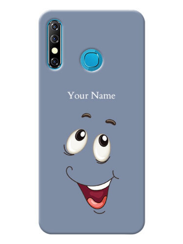 Custom Infinix Hot 8 Phone Back Covers: Laughing Cartoon Face Design