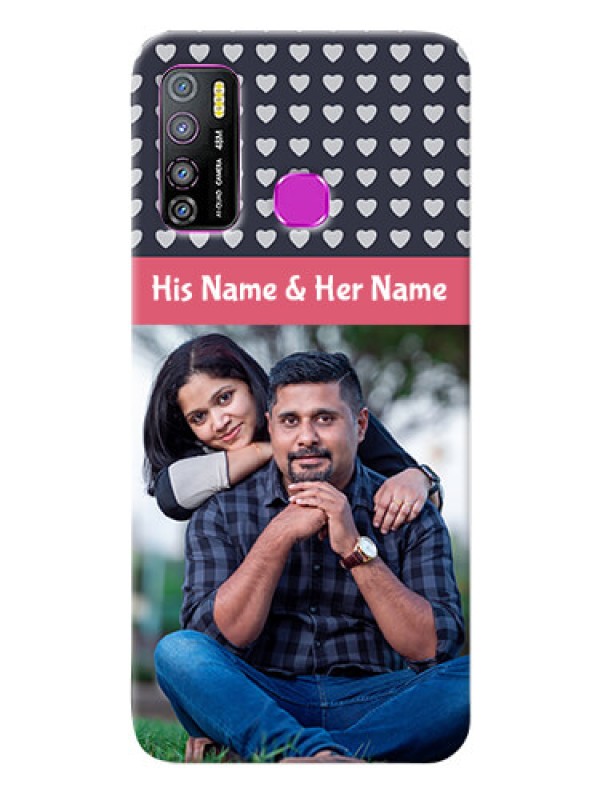 Custom Infinix Hot 9 Pro Custom Mobile Case with Love Symbols Design