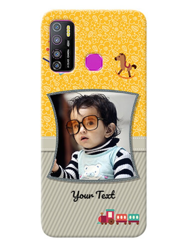 Custom Infinix Hot 9 Pro Mobile Cases Online: Baby Picture Upload Design