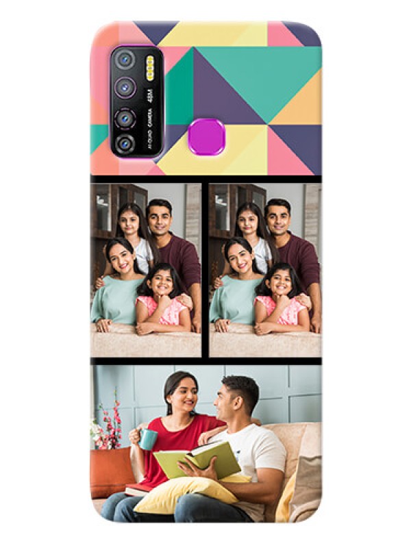 Custom Infinix Hot 9 Pro personalised phone covers: Bulk Pic Upload Design