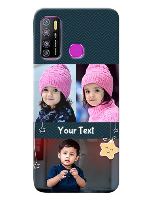 Custom Infinix Hot 9 Pro Mobile Back Covers Online: Hanging Stars Design