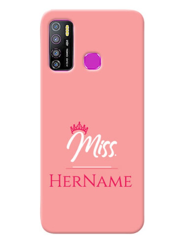 Custom Infinix Hot 9 Pro Custom Phone Case Mrs with Name