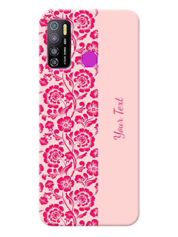Custom Infinix Hot 9 Pro Phone Back Covers: Attractive Floral Pattern Design