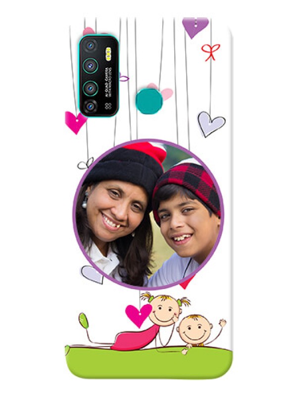 Custom Infinix Hot 9 Mobile Cases: Cute Kids Phone Case Design