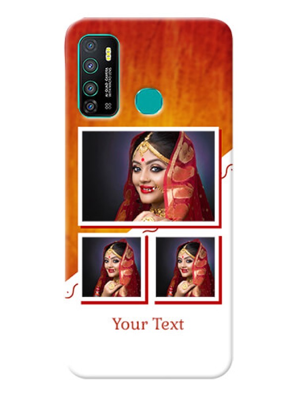 Custom Infinix Hot 9 Personalised Phone Cases: Wedding Memories Design  