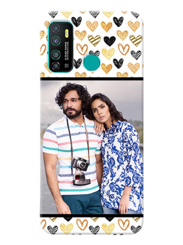 Custom Infinix Hot 9 Personalized Mobile Cases: Love Symbol Design
