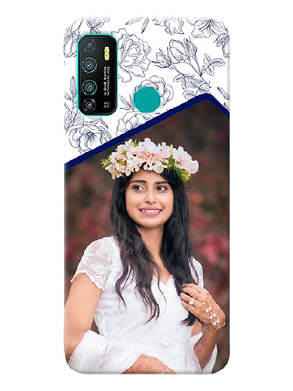 Custom Infinix Hot 9 Phone Cases: Premium Floral Design