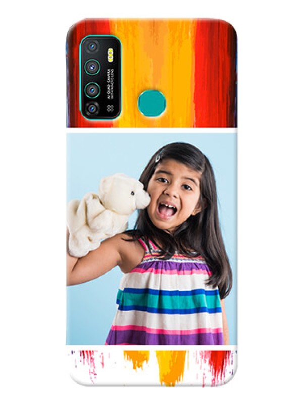 Custom Infinix Hot 9 custom phone covers: Multi Color Design