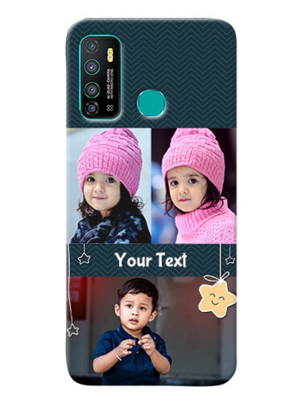 Custom Infinix Hot 9 Mobile Back Covers Online: Hanging Stars Design