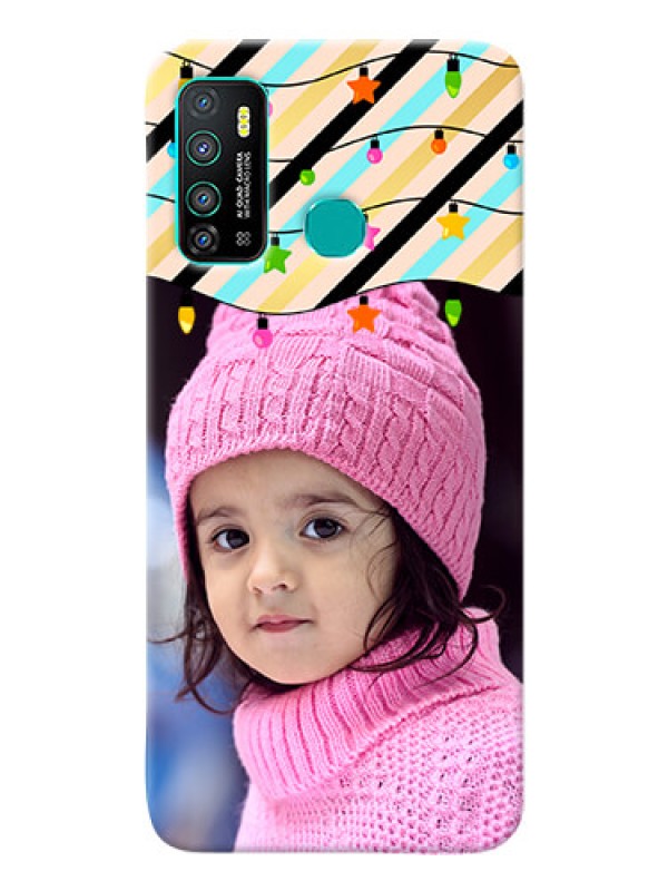 Custom Infinix Hot 9 Personalized Mobile Covers: Lights Hanging Design