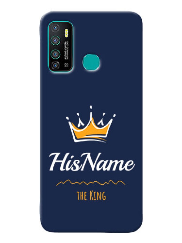 Custom Infinix Hot 9 King Phone Case with Name