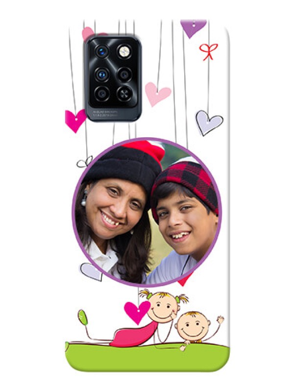 Custom Infinix Note 10 Pro Mobile Cases: Cute Kids Phone Case Design