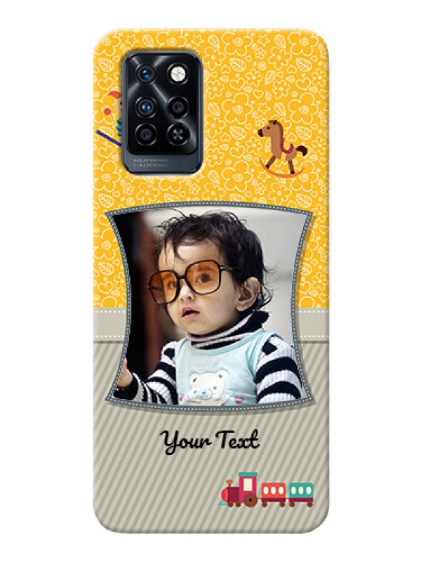 Custom Infinix Note 10 Pro Mobile Cases Online: Baby Picture Upload Design