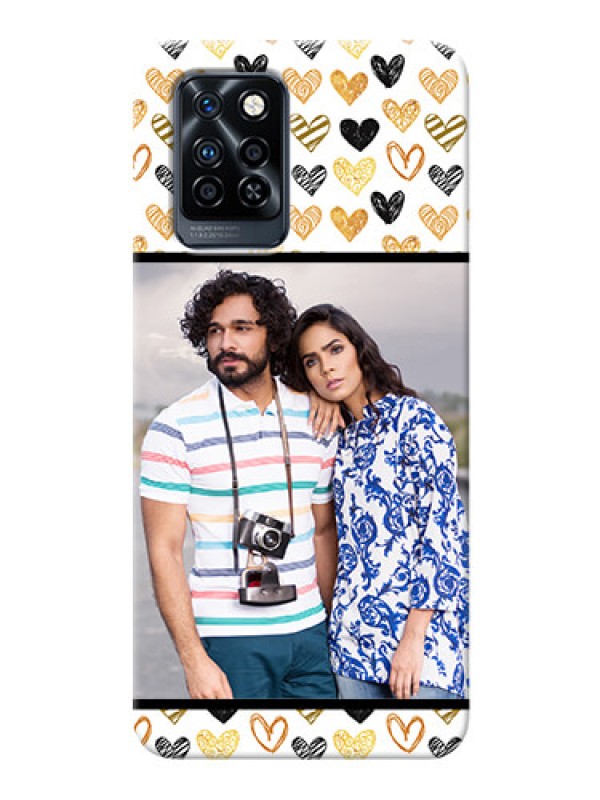 Custom Infinix Note 10 Pro Personalized Mobile Cases: Love Symbol Design