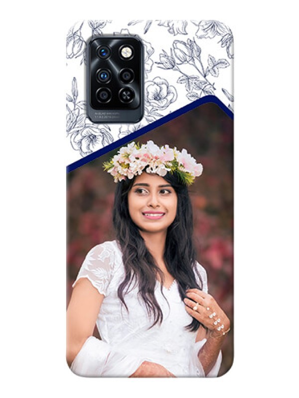 Custom Infinix Note 10 Pro Phone Cases: Premium Floral Design