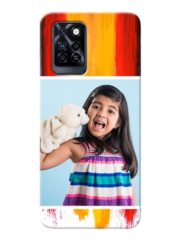 Custom Infinix Note 10 Pro custom phone covers: Multi Color Design