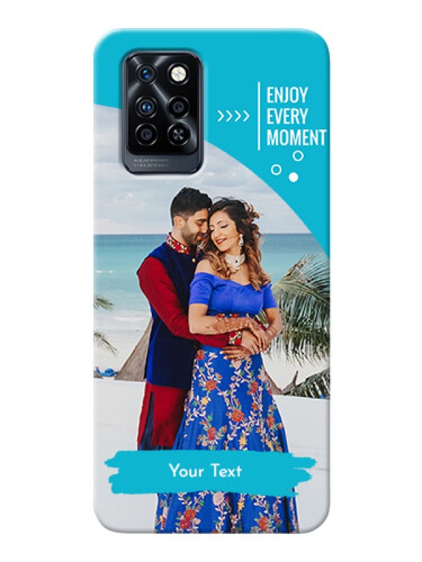 Custom Infinix Note 10 Pro Personalized Phone Covers: Happy Moment Design