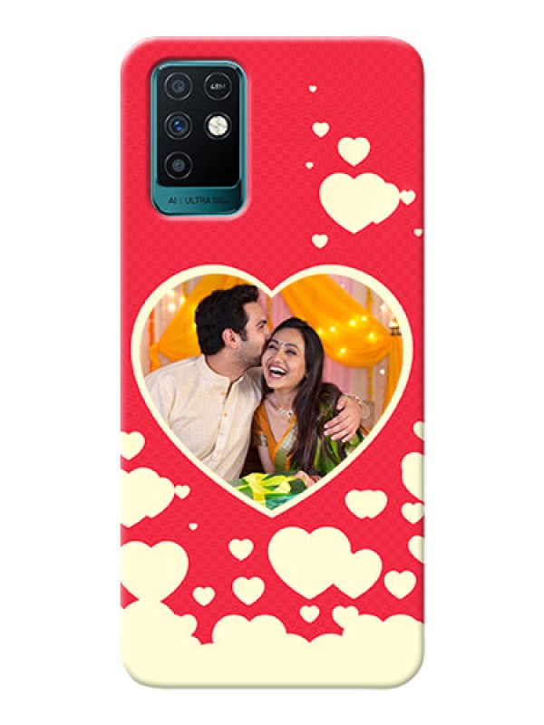 Custom Infinix Note 10 Phone Cases: Love Symbols Phone Cover Design