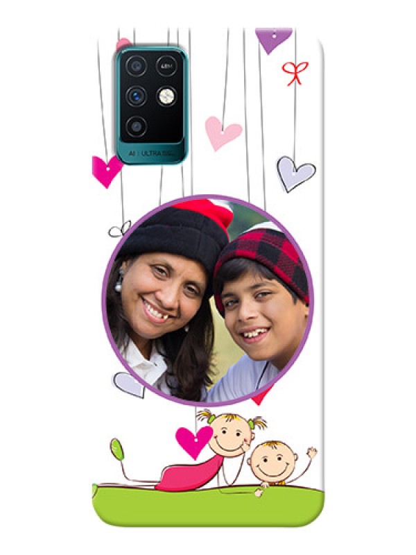Custom Infinix Note 10 Mobile Cases: Cute Kids Phone Case Design