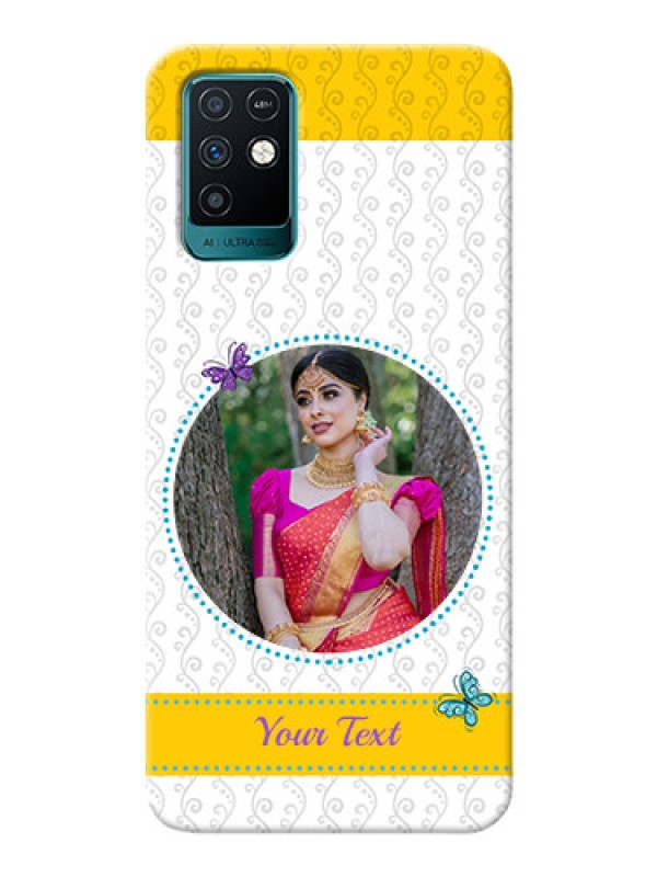Custom Infinix Note 10 custom mobile covers: Girls Premium Case Design