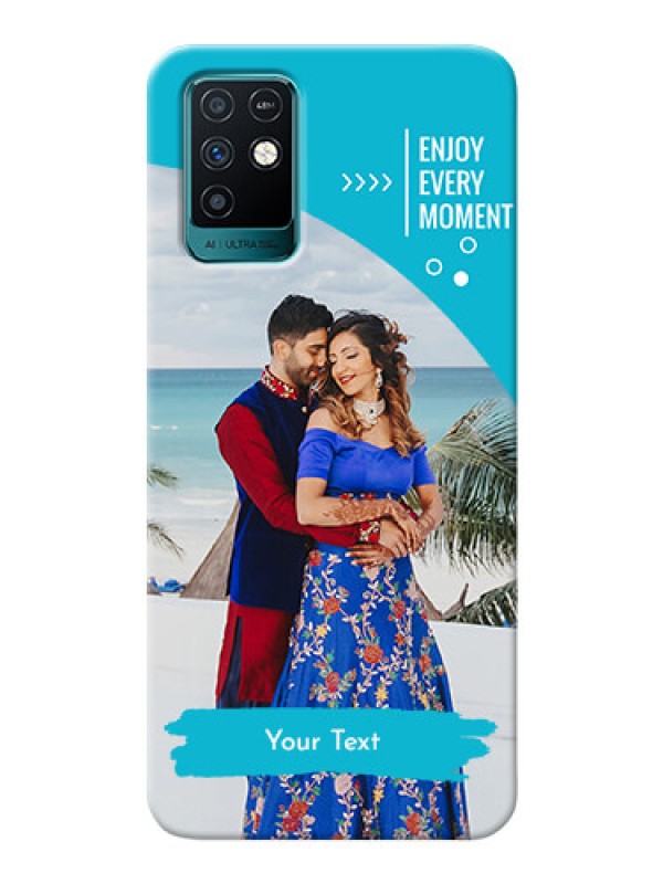 Custom Infinix Note 10 Personalized Phone Covers: Happy Moment Design
