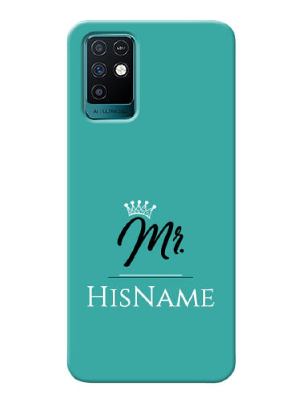 Custom Infinix Note 10 Custom Phone Case Mr with Name