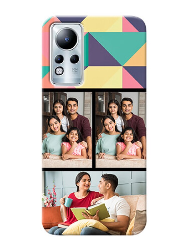 Custom Infinix Note 11 personalised phone covers: Bulk Pic Upload Design