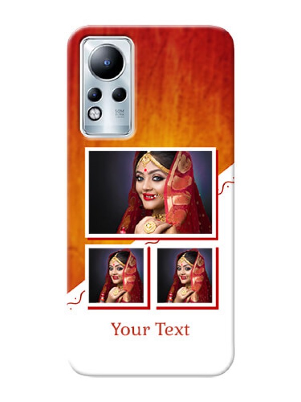 Custom Infinix Note 11 Personalised Phone Cases: Wedding Memories Design 