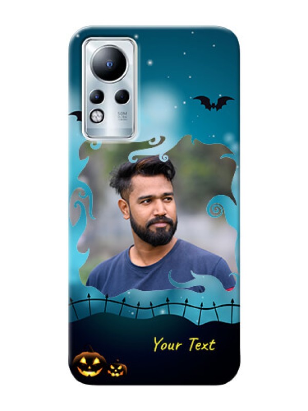 Custom Infinix Note 11 Personalised Phone Cases: Halloween frame design