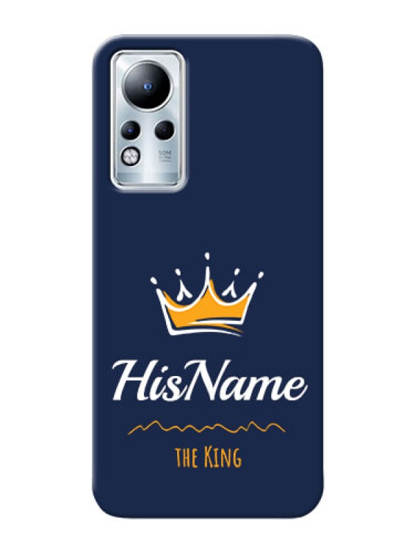Custom Infinix Note 11 King Phone Case with Name