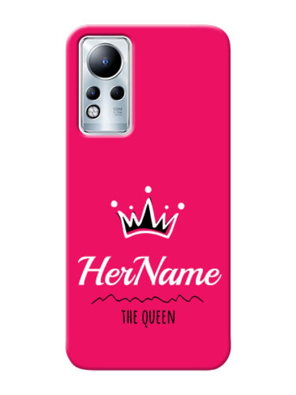 Custom Infinix Note 11 Queen Phone Case with Name