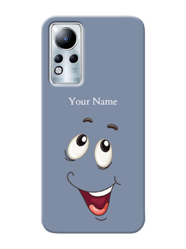 Custom Infinix Note 11 Phone Back Covers: Laughing Cartoon Face Design