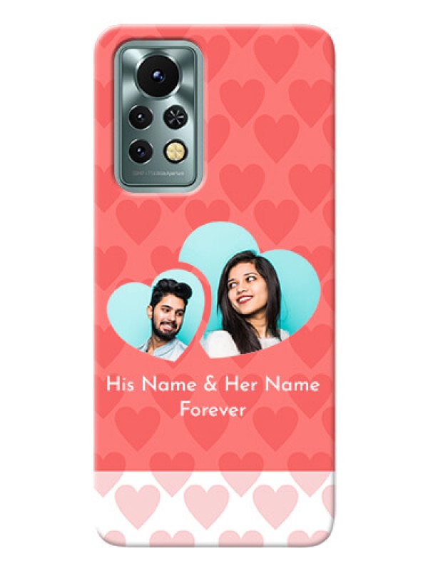 Custom Infinix Note 11s personalized phone covers: Couple Pic Upload Design