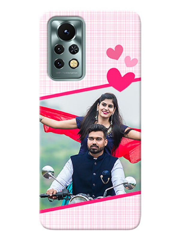 Custom Infinix Note 11s Personalised Phone Cases: Love Shape Heart Design