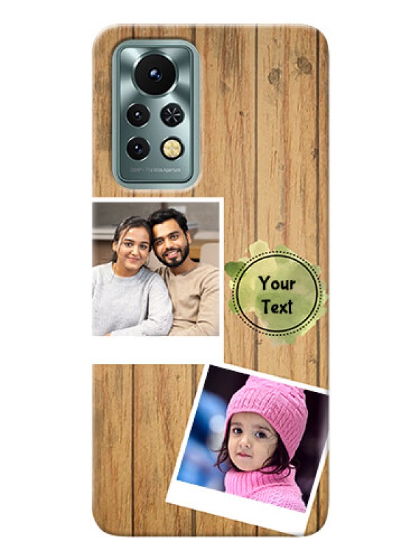 Custom Infinix Note 11s Custom Mobile Phone Covers: Wooden Texture Design