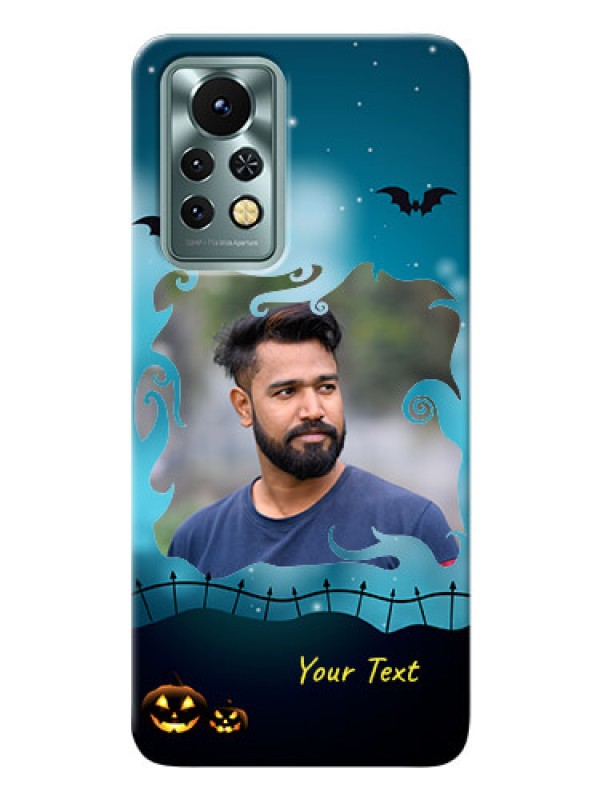 Custom Infinix Note 11s Personalised Phone Cases: Halloween frame design