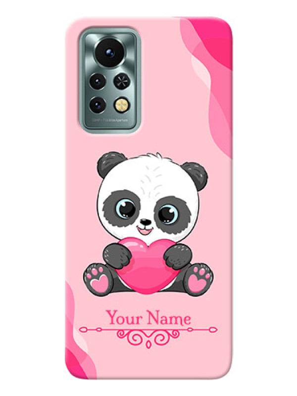Custom Infinix Note 11S Mobile Back Covers: Cute Panda Design