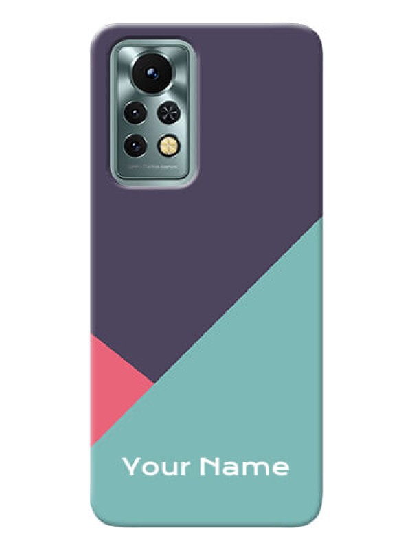 Custom Infinix Note 11S Custom Phone Cases: Tri Color abstract Design
