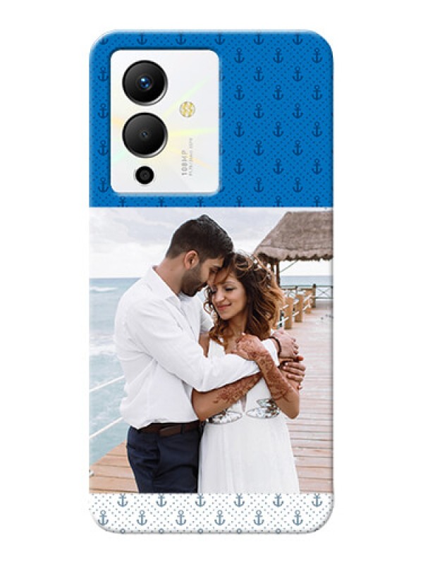 Custom Infinix Note 12 Pro 5G Mobile Phone Covers: Blue Anchors Design