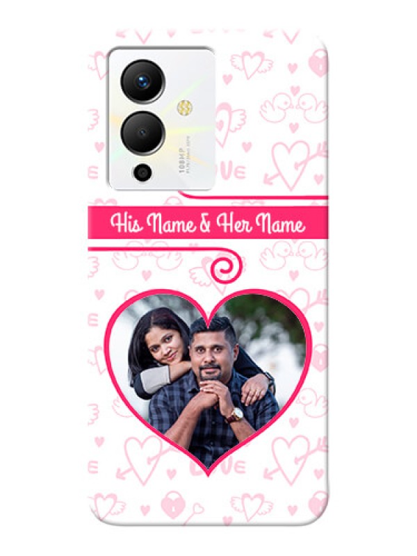 Custom Infinix Note 12 Pro 5G Personalized Phone Cases: Heart Shape Love Design