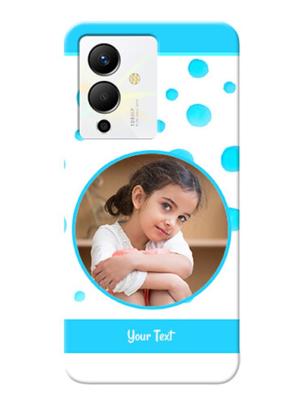 Custom Infinix Note 12 Pro 5G Custom Phone Covers: Blue Bubbles Pattern Design